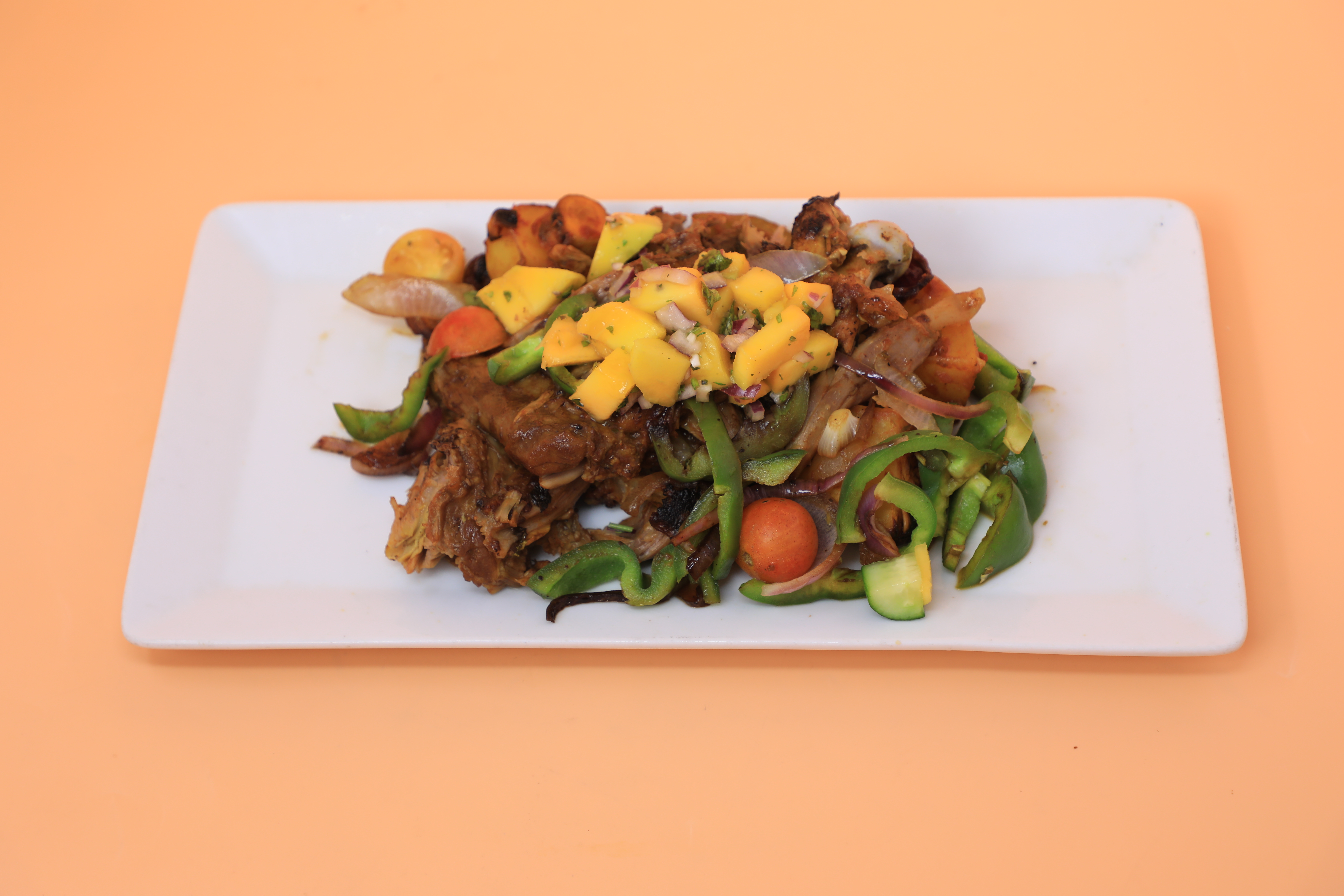 Roasted Goat Meat (Dheylo)