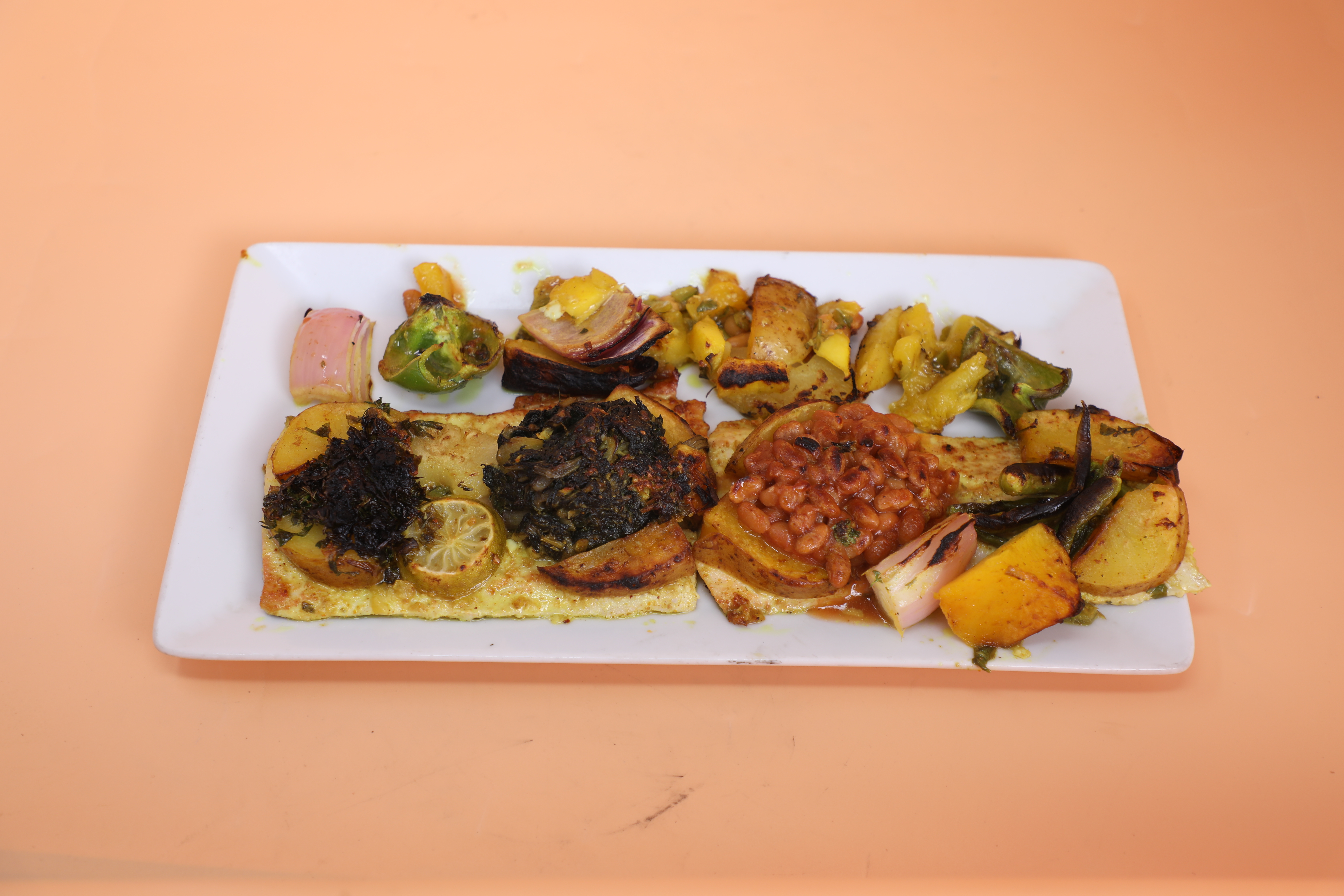 Fish Alforno s with vegetable 