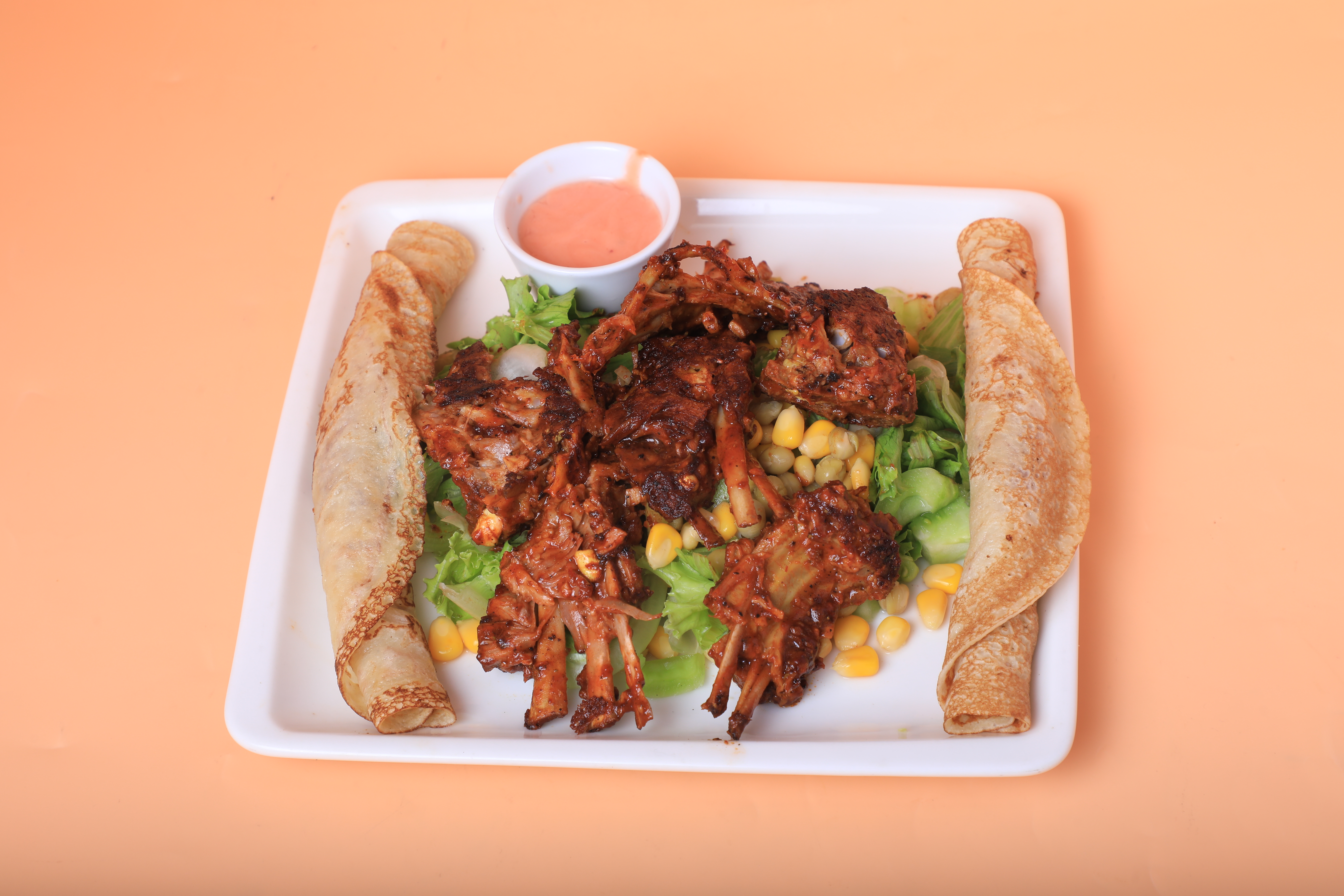 Grilled BBQ rips